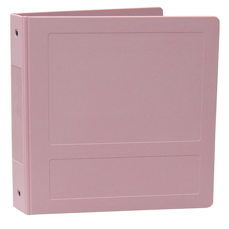 OMNIMED 1.5 Inch Side Open 3 Ring Binder In Mauve, PK5 205009-3MA5